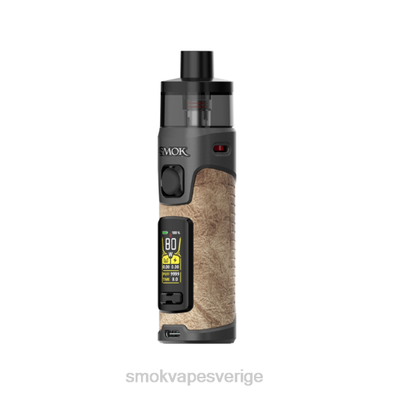 SMOK Vape Pen Sverige - SMOK RPM 5 pro kit 0N6484 brunt läder