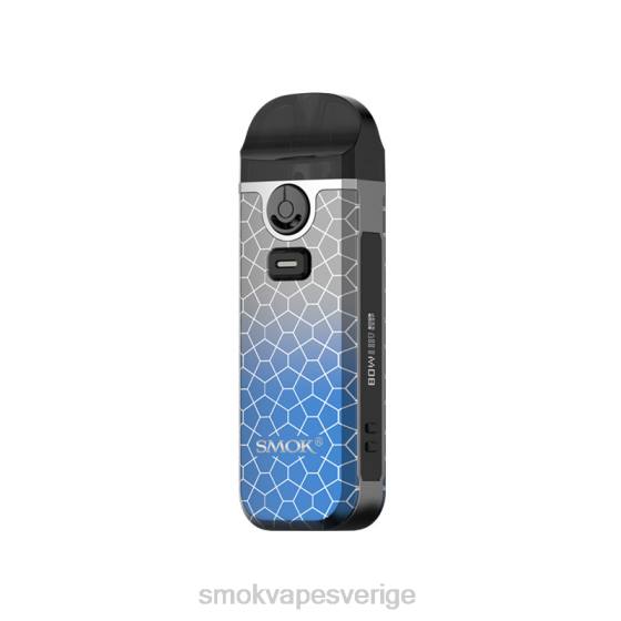 SMOK Vape Pen Sverige - SMOK Nord 4 kit 0N64264 blå grå rustning