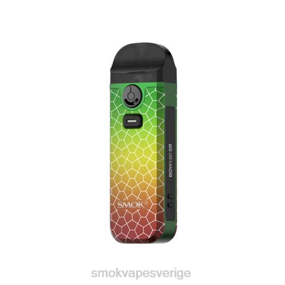 SMOK Vape Pen Sverige - SMOK Nord 4 kit 0N64274 rasta grön rustning
