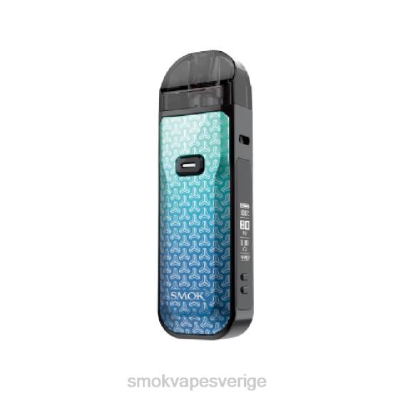 SMOK Vape Tank Sverige - SMOK Nord 5 kit 0N6447 grön blå pil