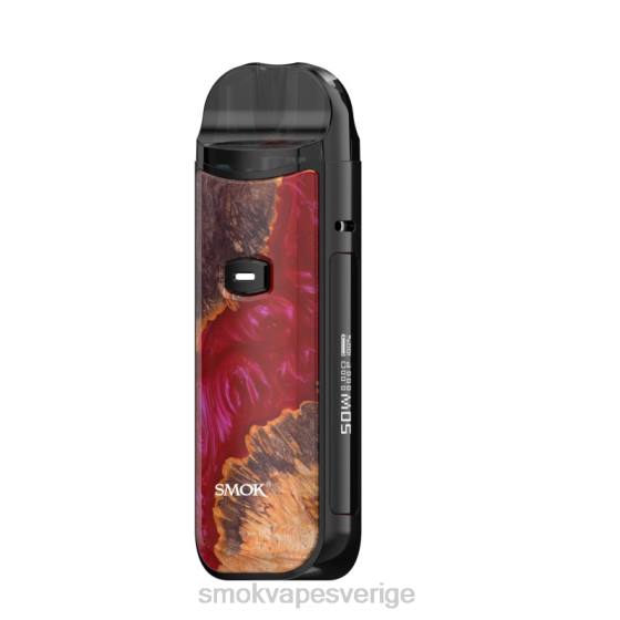 SMOK Sverige - SMOK Nord 50w kit 0N64163 rött stabiliserande trä