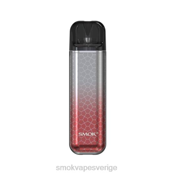 SMOK Vape Mod - SMOK NOVO 2s kit 0N64136 röd grå rustning
